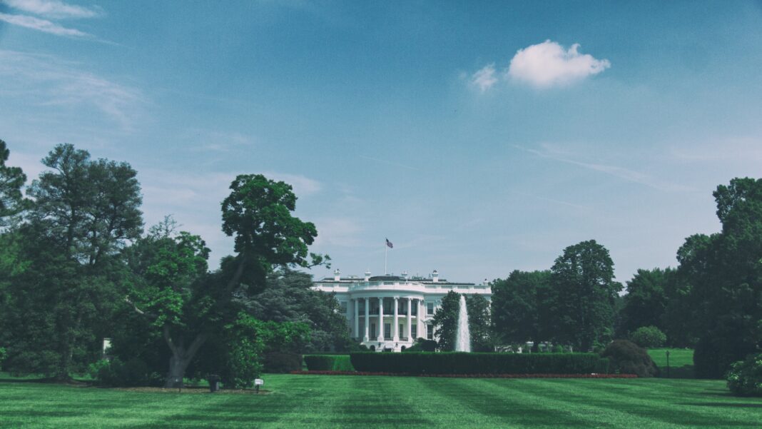 Vista central de la Casa Blanca