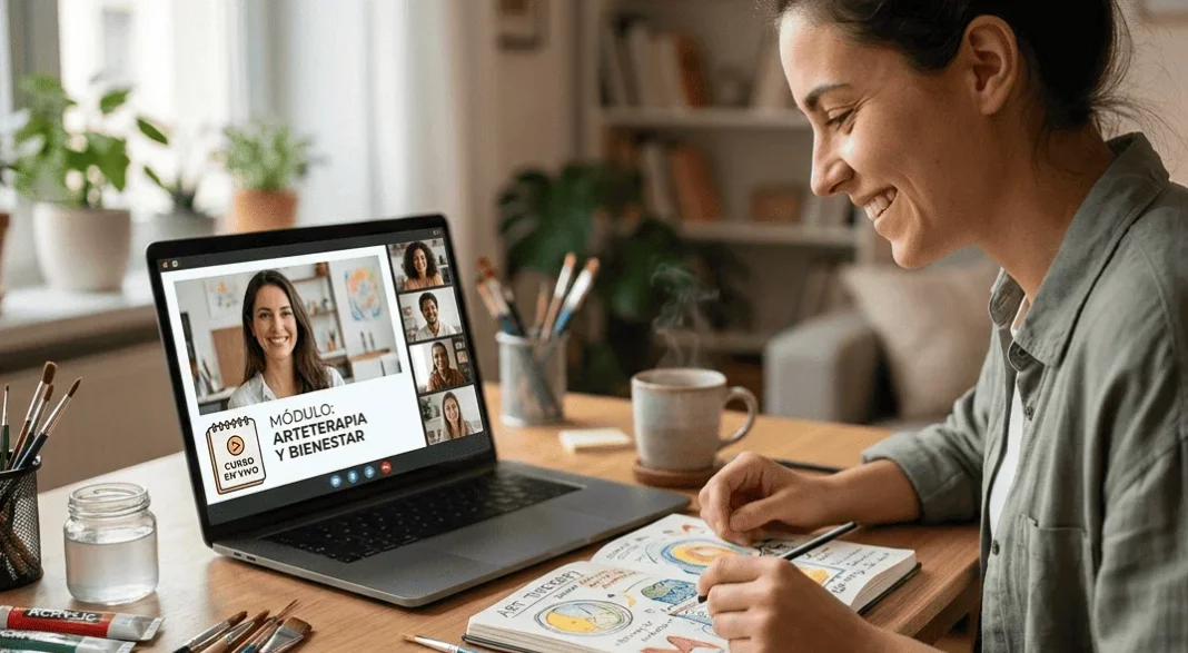 Formarse en disciplinas creativas sin salir de casa, una tendencia que crece
